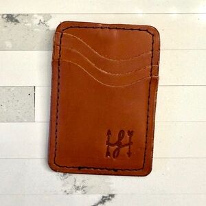 HoldFast Leather Clip Card Holder Wallet